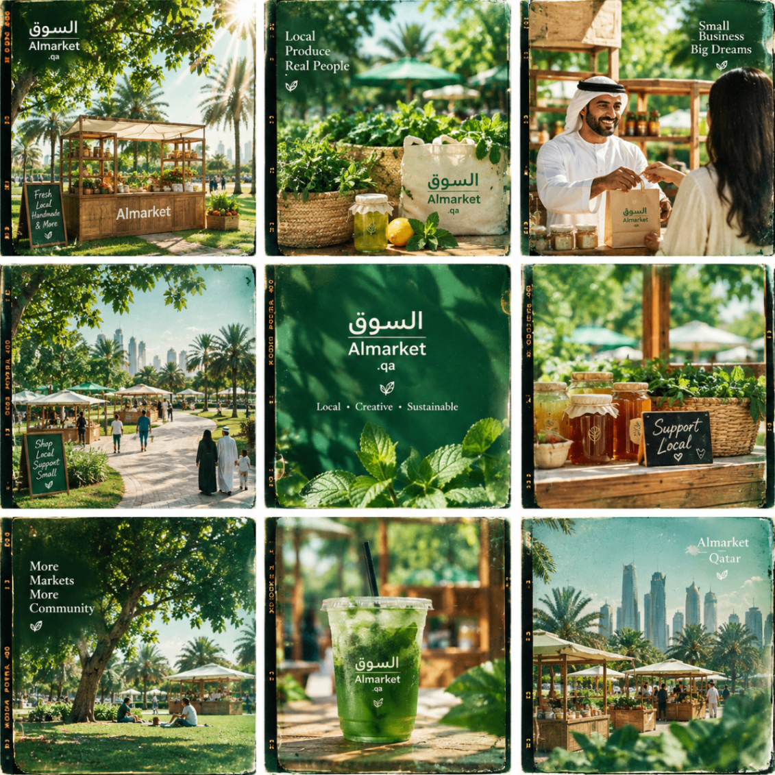 Local produce and community at Almarket's park market